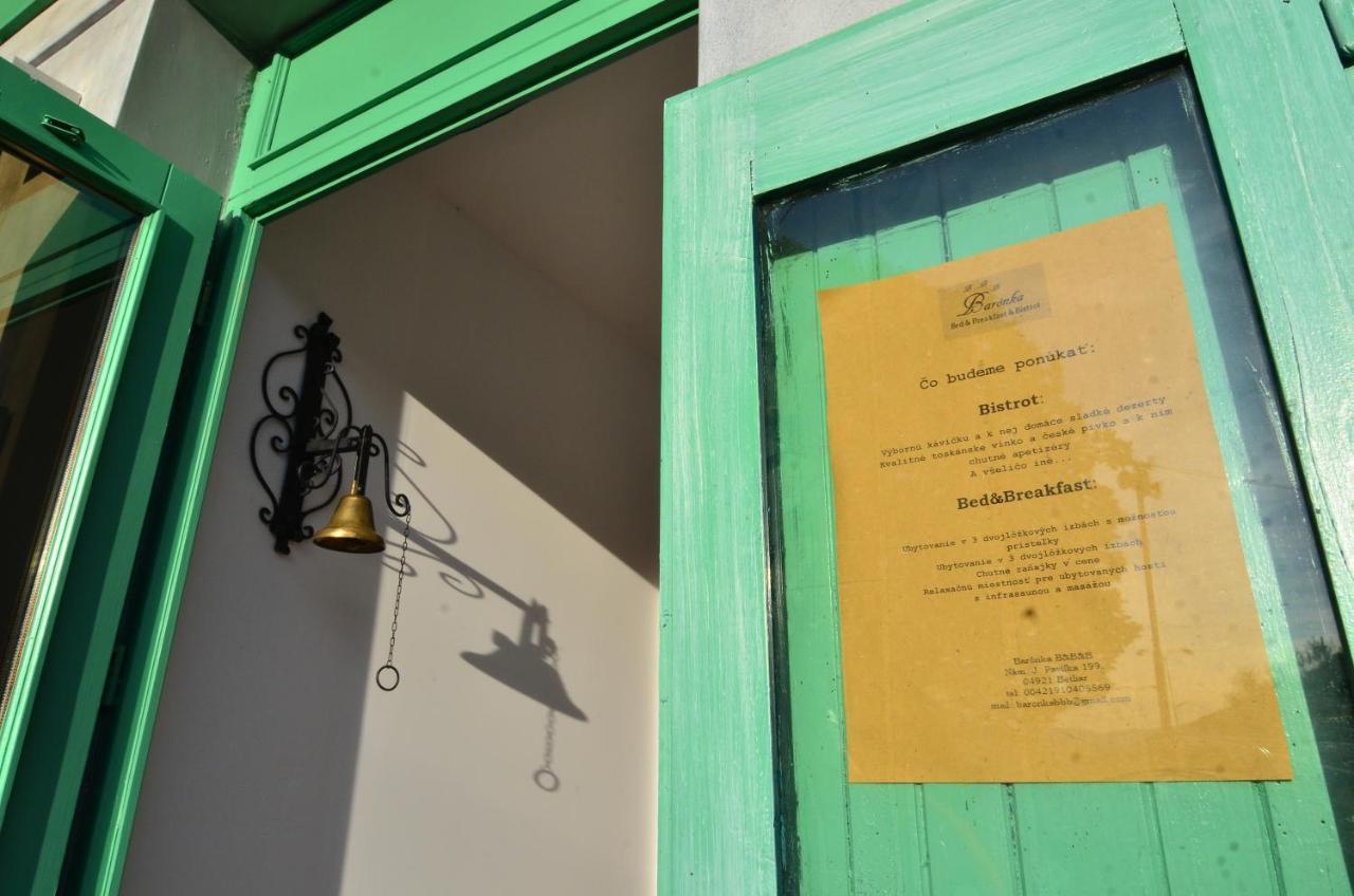 Baronka Bed & Breakfast & Bistrot Betliar Exterior foto